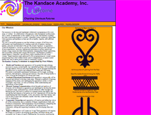Tablet Screenshot of kandaceacademy.org